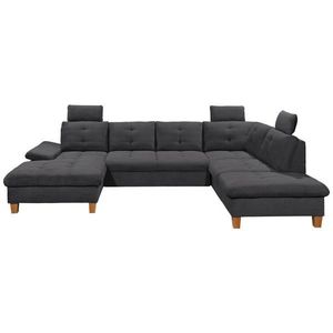 MID.YOU SEDACIA SÚPRAVA, textil, antracitová vyobraziť