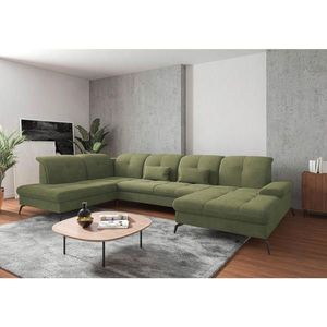 Sit & More SEDACIA SÚPRAVA, textil, svetlozelená vyobraziť