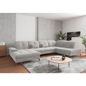 Sit & More SEDACIA SÚPRAVA, textil, strieborná vyobraziť