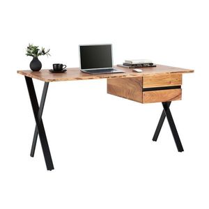 Landscape PÍSACÍ STÔL, čierna, farba akácie, 140/70/76 cm vyobraziť