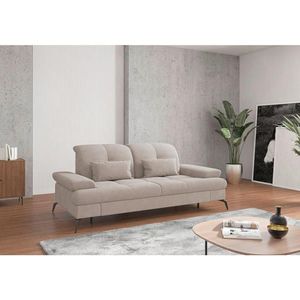 Sit & More TROJMIESTNA POHOVKA, textil, sivobéžová vyobraziť