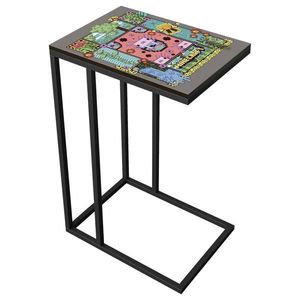 Minecraft PRÍRUČNÝ STOLÍK, čierna vyobraziť