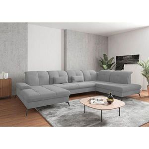 Sit & More SEDACIA SÚPRAVA, textil, sivá vyobraziť