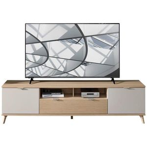 Stylife SKRINKA POD TV, farba duba, kašmírová, 210/56/44 cm vyobraziť