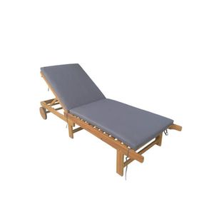 Ambia Garden ZÁHRADNÉ LEŽADLO drevo, textil vyobraziť