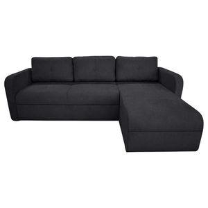 Livetastic ROHOVÁ SEDAČKA, textil, tmavosivá vyobraziť