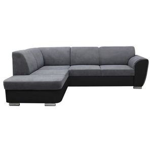 MID.YOU ROHOVÁ SEDAČKA, textil, sivá, čierna vyobraziť