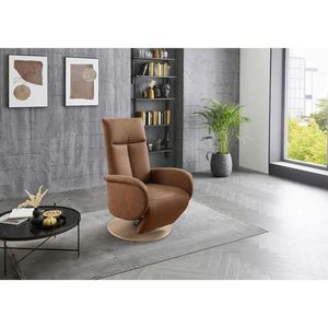 Sit & More RELAXAČNÉ KRESLO, textil, farba lieskového orecha vyobraziť