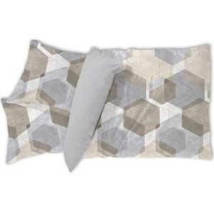 Novel OBOJSTRANNÁ POSTEĽNÁ BIELIZEŇ, satén, sivá, 200/200 cm vyobraziť