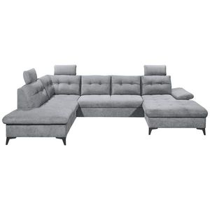 MID.YOU SEDACIA SÚPRAVA, textil, sivá vyobraziť