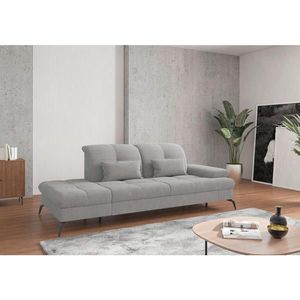 Sit & More LEŇOŠKA, textil, svetlosivá vyobraziť