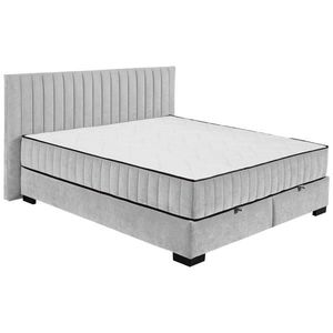 MID.YOU AMERICKÁ POSTEĽ, 180/200 cm, svetlosivá vyobraziť