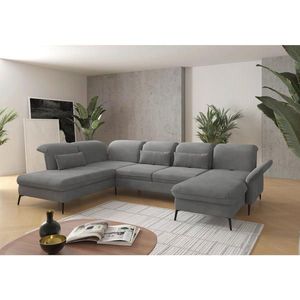 Sit & More SEDACIA SÚPRAVA, textil, sivá vyobraziť