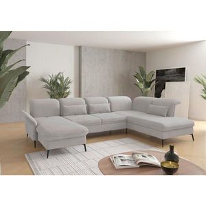 Sit & More SEDACIA SÚPRAVA, textil, strieborná vyobraziť