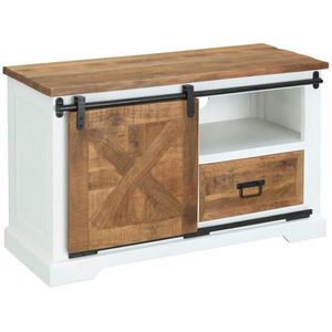 MID.YOU SKRINKA POD TV, biela, 105/63/45 cm vyobraziť