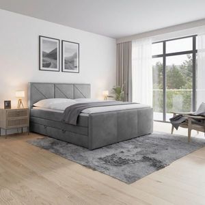 MID.YOU BOXSPRINGOVÁ POSTEĽ, 180/200 cm, svetlosivá vyobraziť