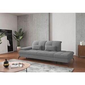 Sit & More LEŇOŠKA, textil, sivá vyobraziť