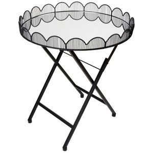 Ambia Home PRÍRUČNÝ STOLÍK, čierna vyobraziť