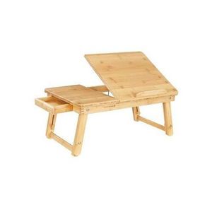 Boxxx STÔL NA NOTEBOOK, prírodná farba, svetlohnedá, 66-75/35/21-29 cm vyobraziť