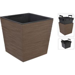 KVETINÁČ textil, 23.5/24/24 cm vyobraziť