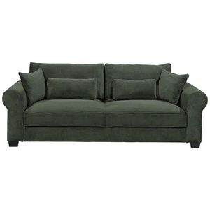 MID.YOU ROZKLADACIA POHOVKA, textil, tmavozelená vyobraziť