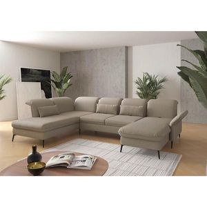 Sit & More SEDACIA SÚPRAVA, textil, taupe vyobraziť