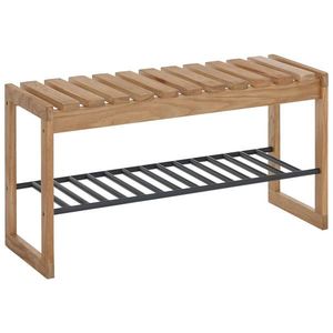 LAVICA DO PREDSIENE, čierna, farba duba, dub, 88/45/30 cm vyobraziť