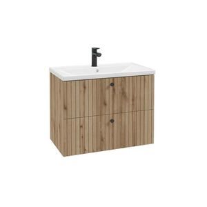 MID.YOU SKRINKA S UMÝVADLOM, farba duba, farba duba, 80 cm vyobraziť