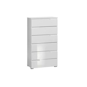 Xora KOMODA, biela, biela s vysokým leskom, 65/117, 6/40 cm vyobraziť