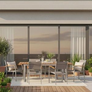 Gardenson ZOSTAVA ZÁHRADNÉHO NÁBYTKU drevo, kov, textil vyobraziť