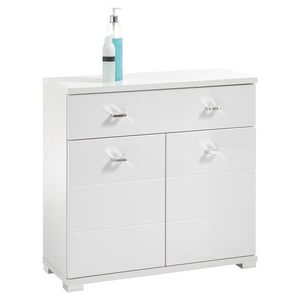 Xora SPODNÁ SKRINKA, biela s vysokým leskom, biela, vyobraziť