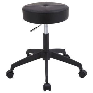 Carryhome KANC. STOLIČKA BEZ OPERADLA vzhľad kože čierna, strieborná vyobraziť