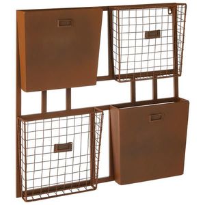 Ambia Home NÁSTENNÝ REGÁL, hnedá vyobraziť