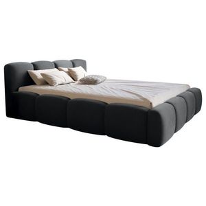 Carryhome ČALÚNENÁ POSTEĽ, 140/200 cm, čierna vyobraziť