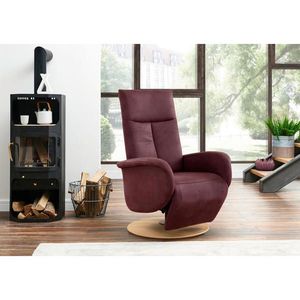 Sit & More RELAXAČNÉ KRESLO, textil, bordová vyobraziť