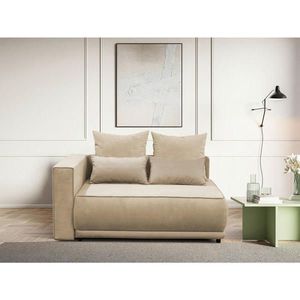 MID.YOU LEŇOŠKA, textil, krémová vyobraziť