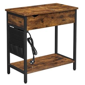 Boxxx PRÍRUČNÝ STOLÍK, hnedá, čierna vyobraziť