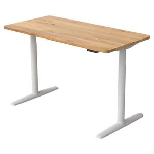 Xora PÍSACÍ STÔL, farba duba, 140/70/71-116 cm vyobraziť