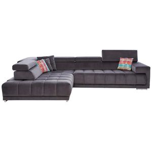 Beldomo Speed ROHOVÁ SEDAČKA, textil, antracitová vyobraziť