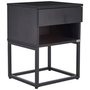 Livetastic NOČNÝ STOLÍK, čierna, 40/55/35 cm vyobraziť
