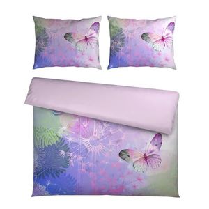 Esposa OBOJSTRANNÁ POSTEĽNÁ BIELIZEŇ, satén, lila, 200/200 cm vyobraziť