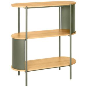 Xora REGÁL, zelená, prírodná farba, železo, 80/95/33, 8 cm vyobraziť