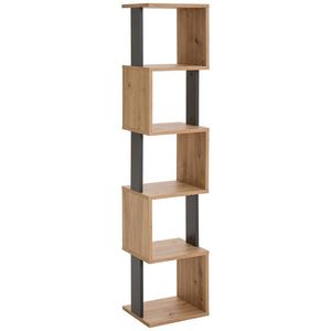 Xora REGÁL, antracitová, dub artisan, 35/161/30 cm vyobraziť