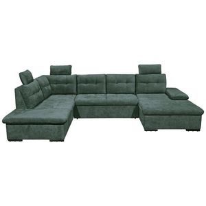 Livetastic SEDACIA SÚPRAVA, textil, tmavozelená vyobraziť