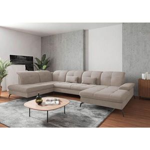 Sit & More SEDACIA SÚPRAVA, textil, sivobéžová vyobraziť