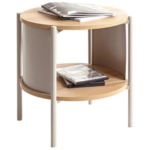 PRÍRUČNÝ STOLÍK, farba duba, kašmírová vyobraziť