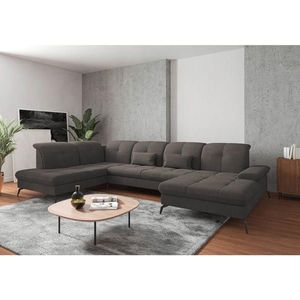 Sit & More SEDACIA SÚPRAVA, textil, grafitová vyobraziť