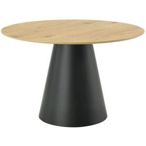 Livetastic JEDÁLENSKÝ STÔL, čierna, farba duba, 120/120/75 cm vyobraziť