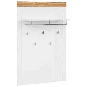 Carryhome VEŠIAKOVÝ PANEL, biela, dub wotan, 92, 5/132/24, 5 cm vyobraziť