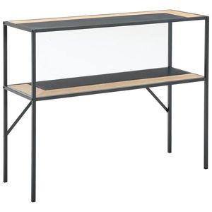 MID.YOU KONZOLOVÝ STOLÍK, jedľa, prírodná farba, čierna, 100/79/35 cm vyobraziť